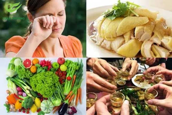 Đừng bỏ qua chế độ ăn uống khi chăm sóc hậu nhấn mí