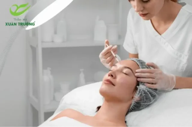 Thẩm Mỹ Xuân Trường mang đến liệu trình PRP trẻ hóa vùng trán